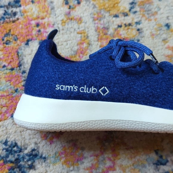 Allbirds x Sam's Club Wool Runners Merino Athletic Sneakers Blueberry Cream 10 - Picture 9 of 15